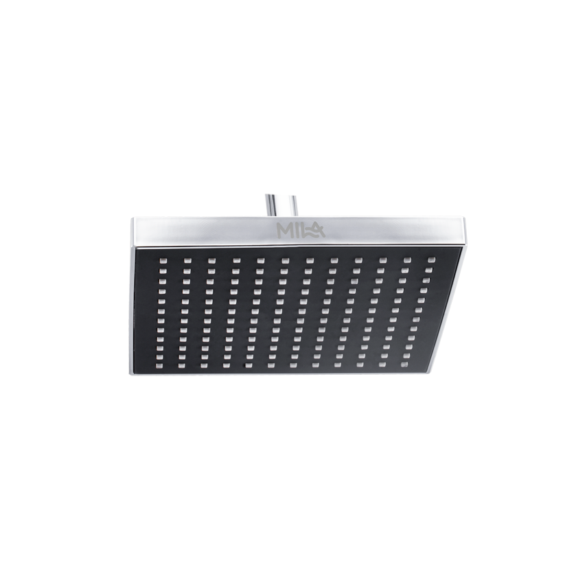 Mila Matte Rain Shower, 200 * 200mm, Shower Head surface with Chrome Rain Shower Head, MSXX0306CM, Single Function
